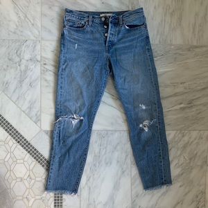 Levi’s wedgie fit jeans. Size 29. Light wash.